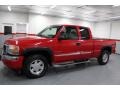 2006 Fire Red GMC Sierra 1500 SLE Extended Cab 4x4  photo #7