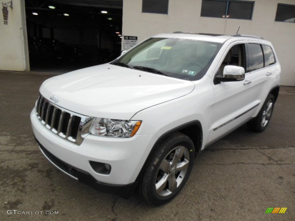 Bright White 2013 Jeep Grand Cherokee Limited 4x4 Exterior Photo #74360675