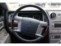 2007 Lincoln MKZ Light Stone Interior Steering Wheel Photo