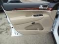 Black/Light Frost Beige 2013 Jeep Grand Cherokee Limited 4x4 Door Panel