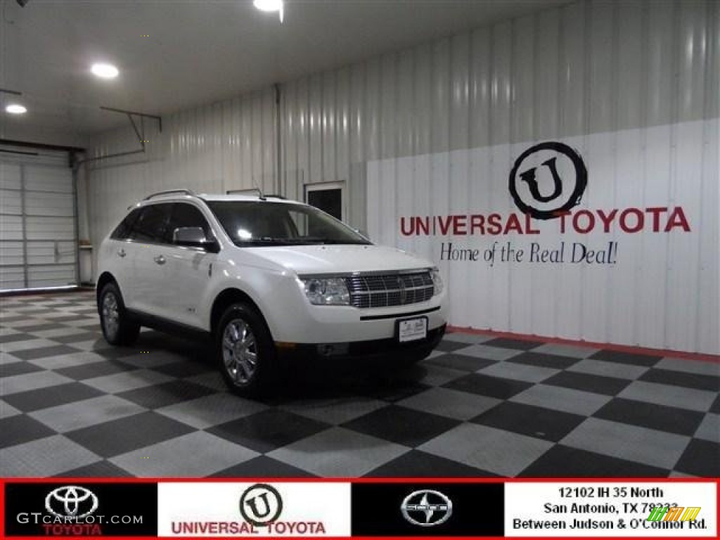 2009 MKX  - White Suede / Medium Light Stone photo #1