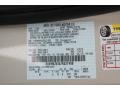 NH: Light Sage Metallic 2007 Lincoln MKZ Sedan Color Code
