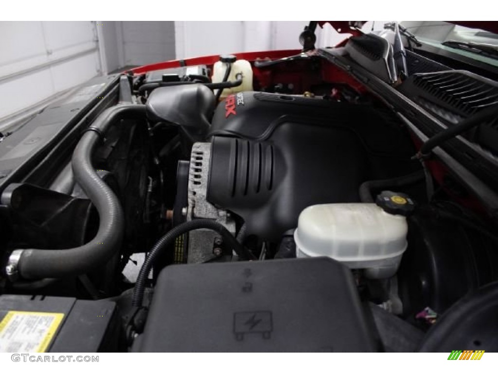 2006 GMC Sierra 1500 SLE Extended Cab 4x4 6.0 Liter OHV 16V Vortec V8 Engine Photo #74361320