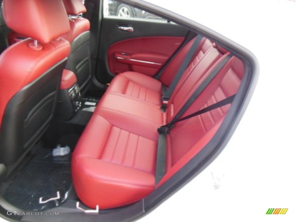 2013 Dodge Charger SXT Plus AWD Rear Seat Photo #74361710