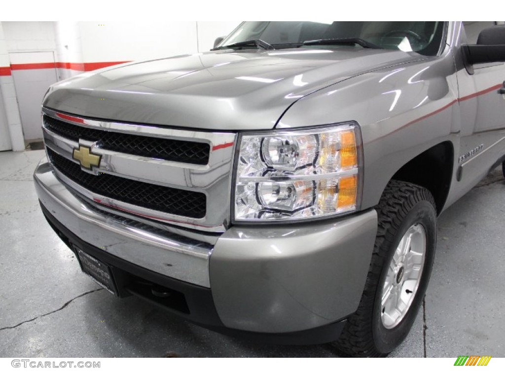 2008 Silverado 1500 LT Extended Cab 4x4 - Graystone Metallic / Ebony photo #26