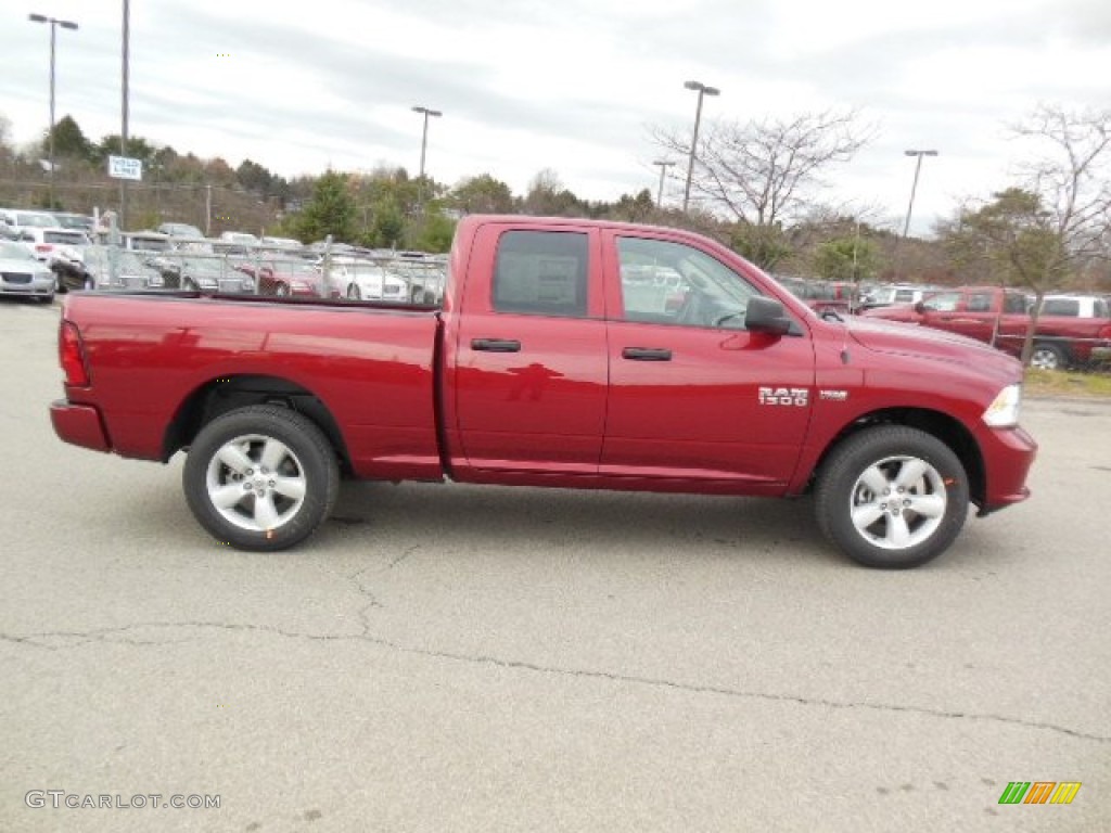 Deep Cherry Red Pearl 2013 Ram 1500 Express Quad Cab 4x4 Exterior Photo #74362349