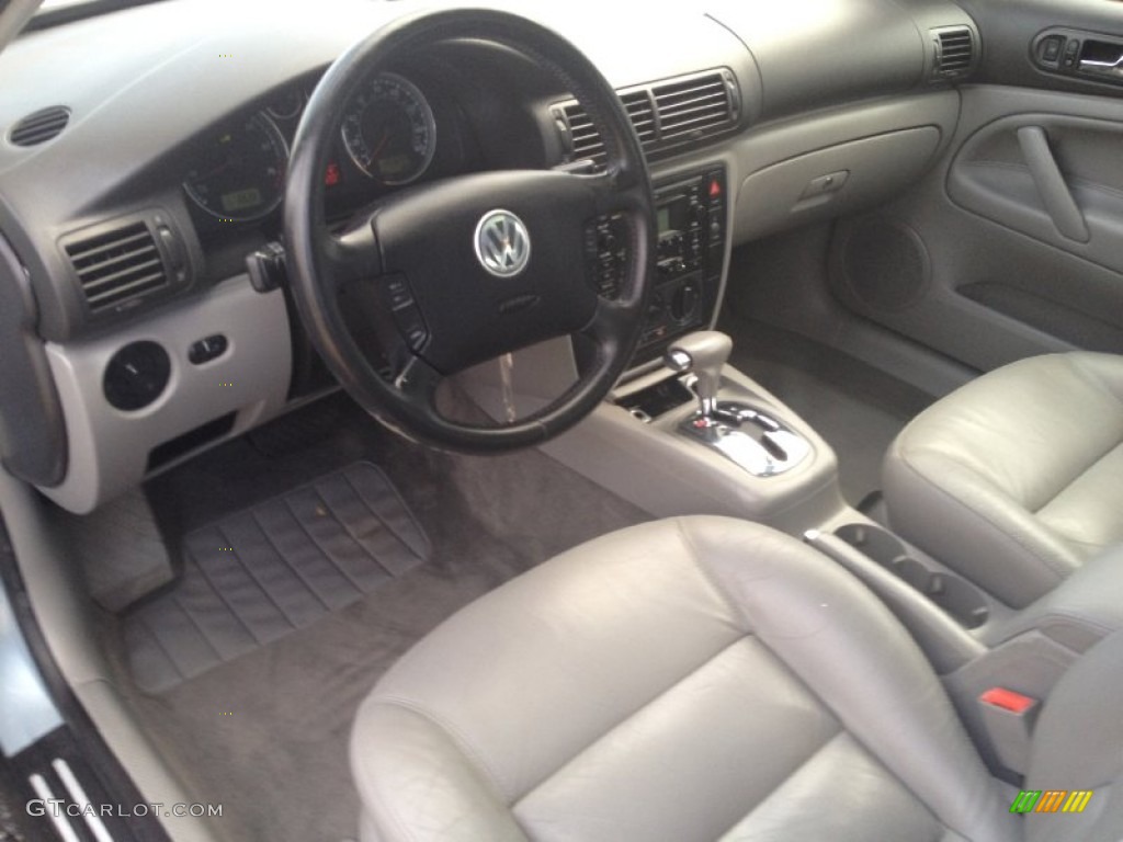 2003 Passat GLS Sedan - Reflex Silver Metallic / Grey photo #14