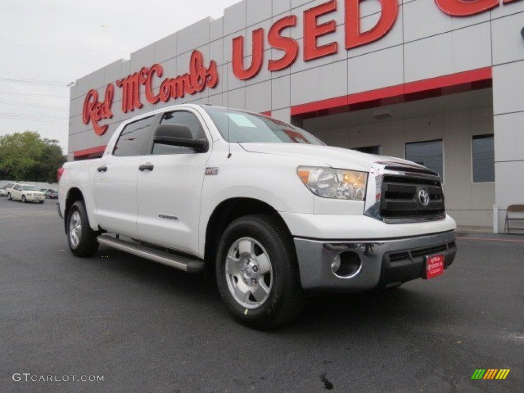 Super White Toyota Tundra