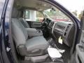 Black/Diesel Gray 2013 Ram 1500 Express Regular Cab Interior Color