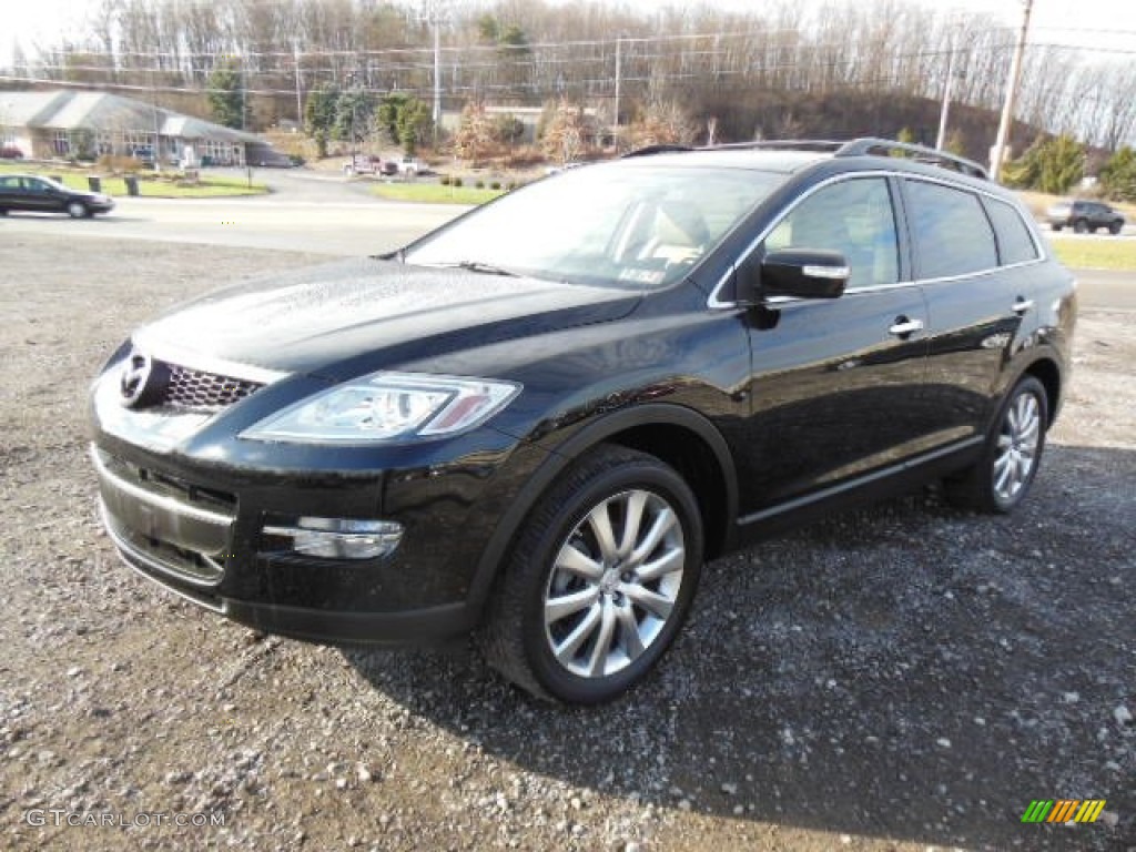 2008 CX-9 Grand Touring - Brilliant Black / Sand photo #1