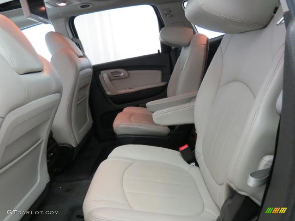 2011 Chevrolet Traverse LTZ AWD Rear Seat Photo #74366048