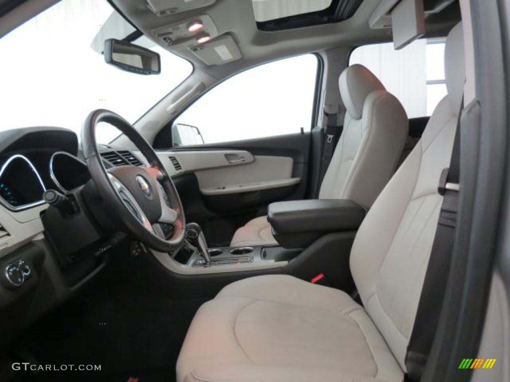 2011 Chevrolet Traverse LTZ AWD Front Seat Photo #74366078