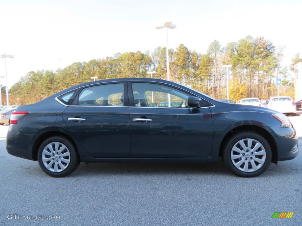 Graphite Blue 2013 Nissan Sentra SV Exterior Photo #74367311