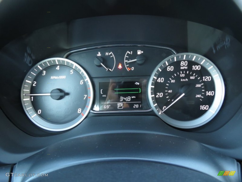 2013 Nissan Sentra SV Gauges Photo #74367396