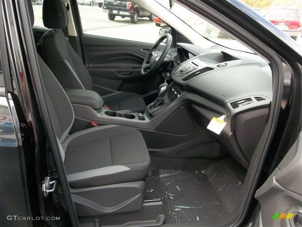 2013 Escape S - Tuxedo Black Metallic / Charcoal Black photo #10