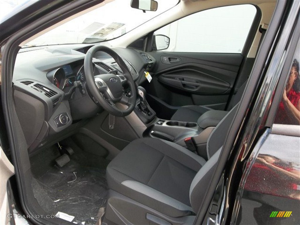2013 Escape S - Tuxedo Black Metallic / Charcoal Black photo #17