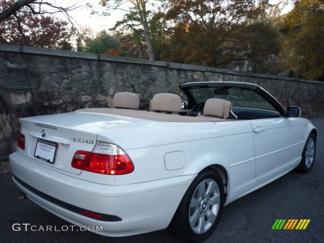 2005 3 Series 325i Convertible - Alpine White / Sand photo #3