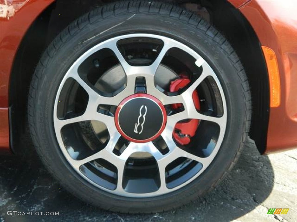 2013 Fiat 500 Turbo Wheel Photo #74369638