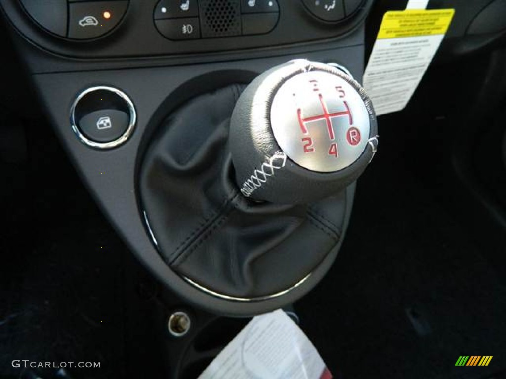 2013 Fiat 500 Turbo 5 Speed Manual Transmission Photo #74369737