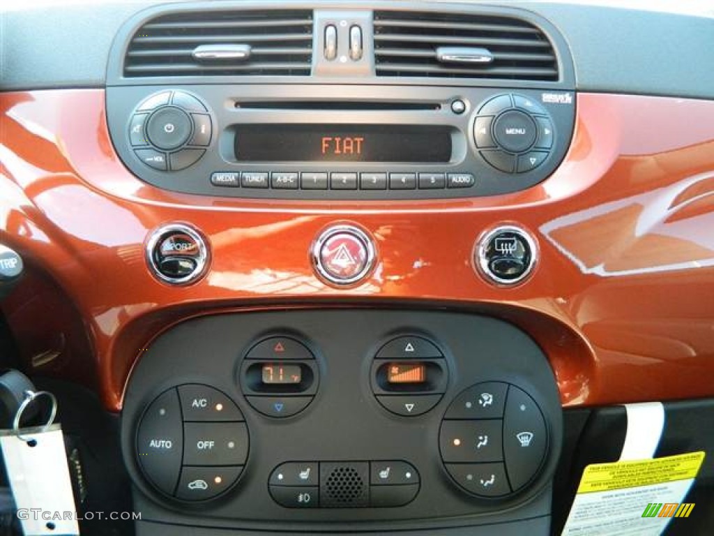 2013 Fiat 500 Turbo Controls Photo #74369761