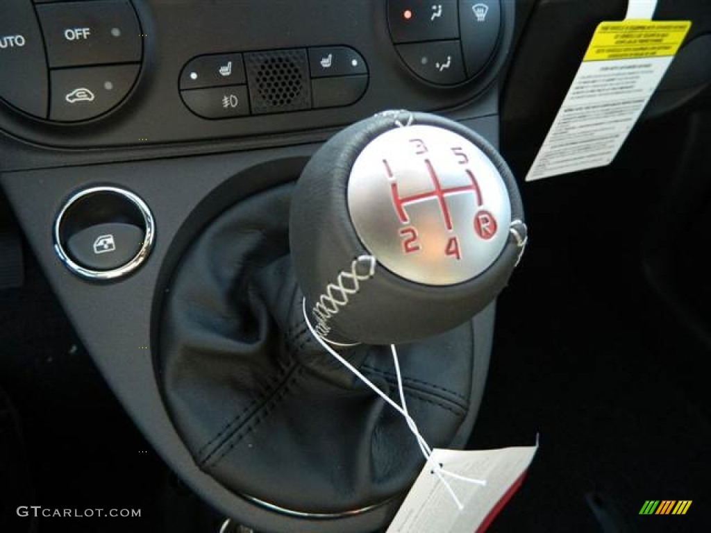 2013 Fiat 500 Turbo 5 Speed Manual Transmission Photo #74369947
