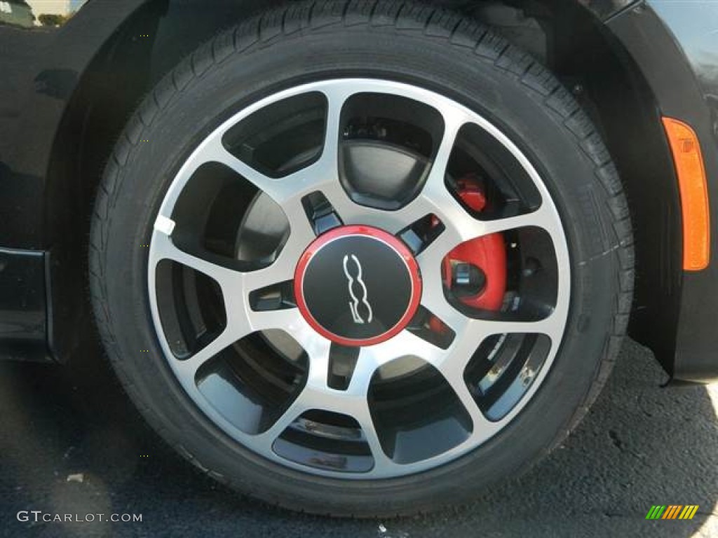 2013 Fiat 500 Turbo Wheel Photo #74370032