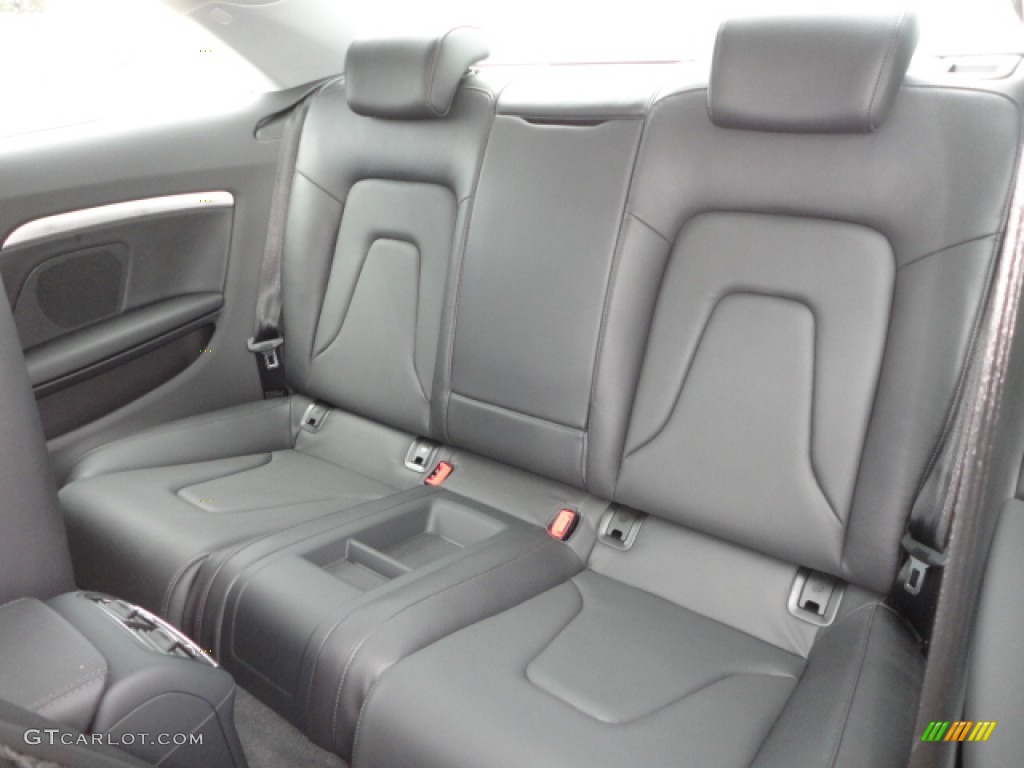 Black Interior 2013 Audi A5 2.0T quattro Coupe Photo #74370049