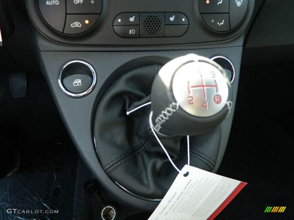 2013 Fiat 500 Turbo 5 Speed Manual Transmission Photo #74370130