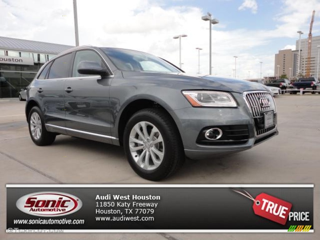 2013 Q5 2.0 TFSI quattro - Monsoon Gray Metallic / Steel Grey photo #1