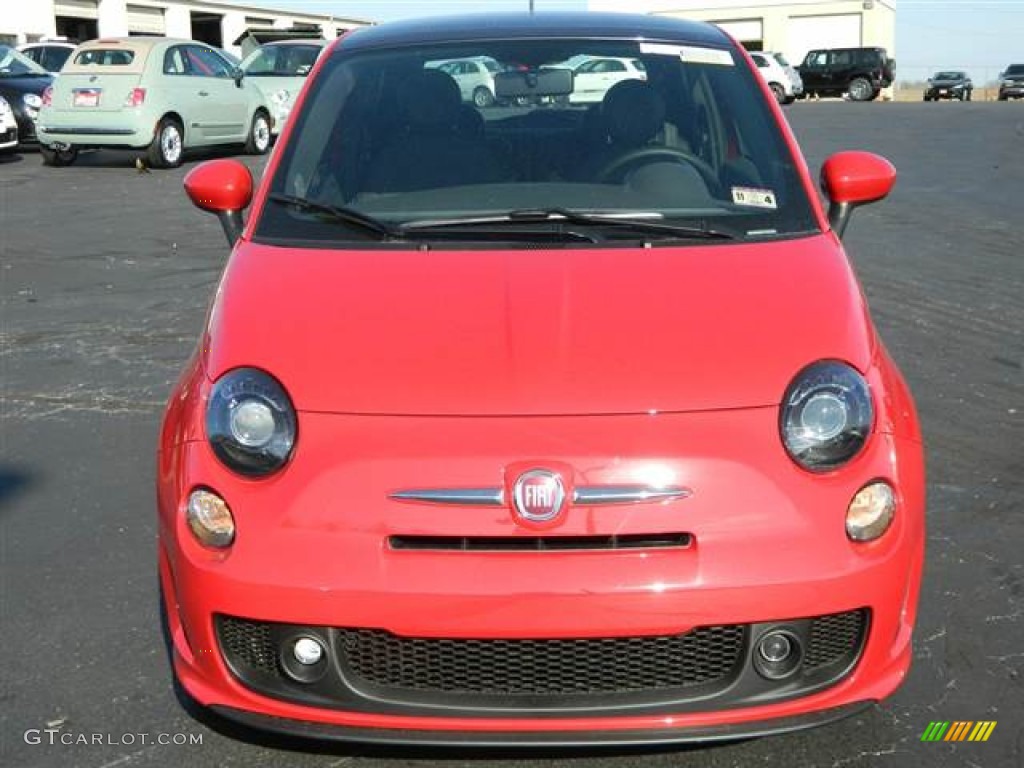 Rosso (Red) 2013 Fiat 500 Turbo Exterior Photo #74370202