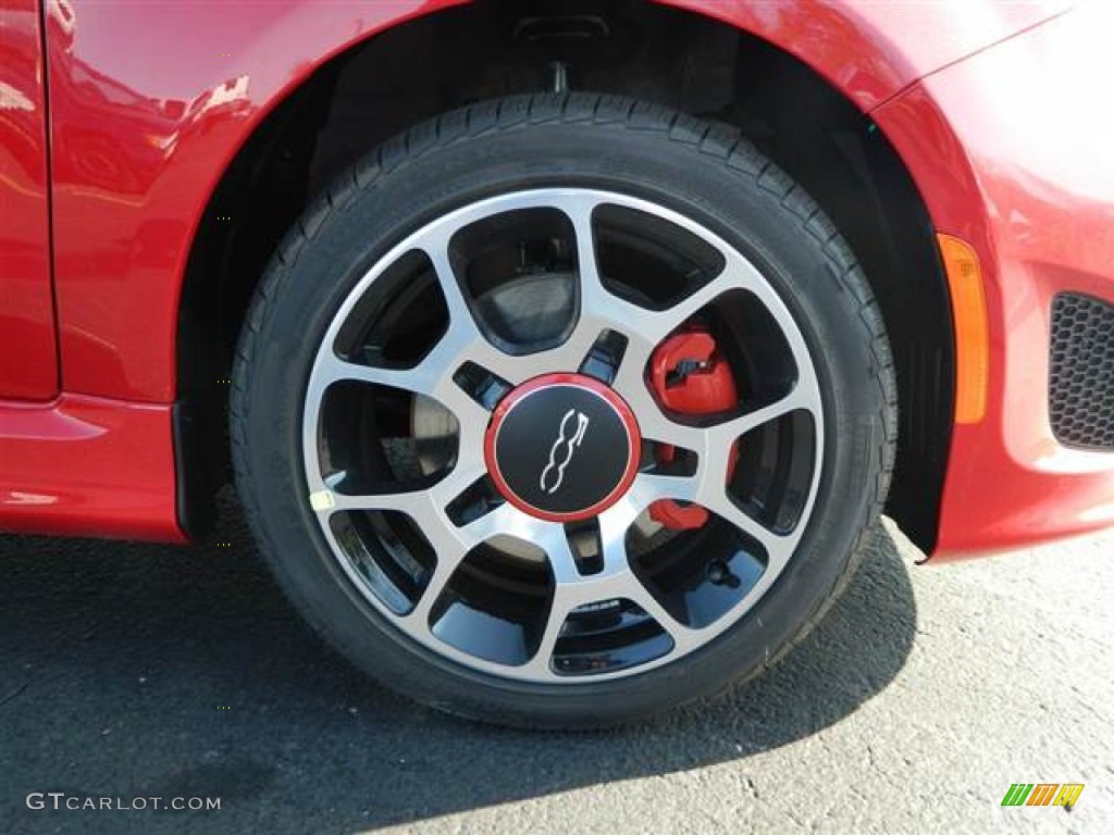 2013 Fiat 500 Turbo Wheel Photo #74370223