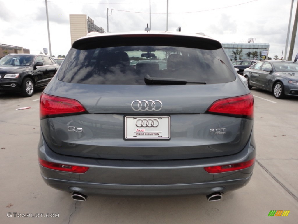 2013 Q5 2.0 TFSI quattro - Monsoon Gray Metallic / Steel Grey photo #4