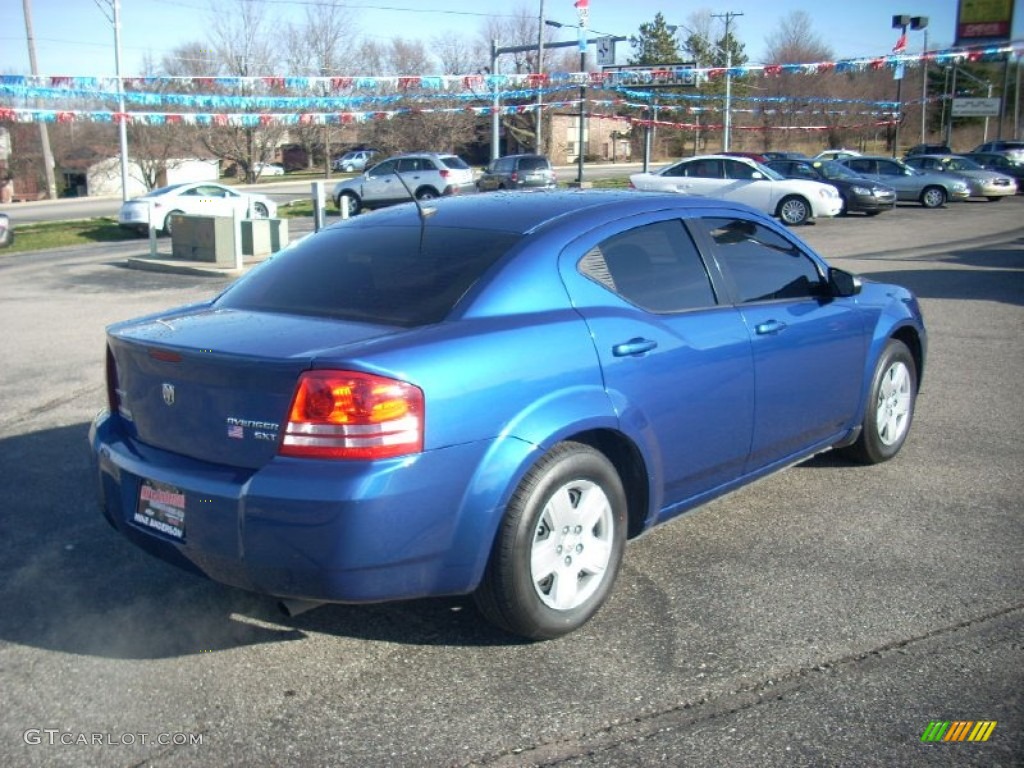 2009 Avenger SXT - Deep Water Blue Pearl / Dark Slate Gray/Light Graystone photo #13