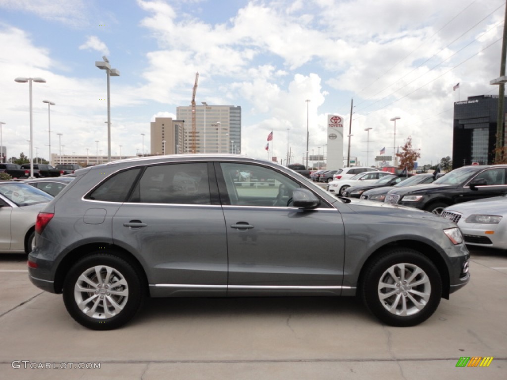 2013 Q5 2.0 TFSI quattro - Monsoon Gray Metallic / Steel Grey photo #5