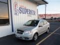 Ice Silver Metallic - Aveo LT Sedan Photo No. 1