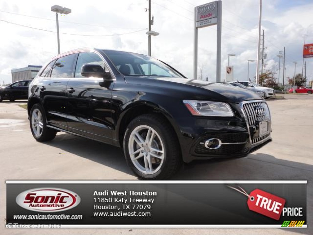 2013 Q5 3.0 TFSI quattro - Brilliant Black / Black photo #1