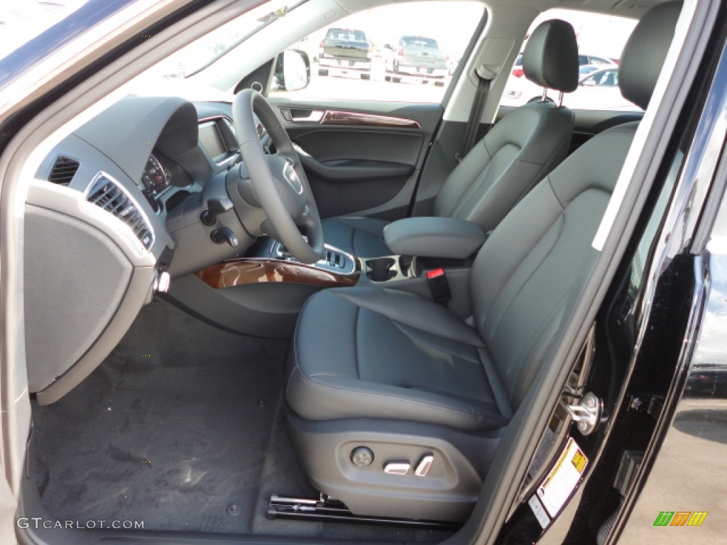 Black Interior 2013 Audi Q5 3.0 TFSI quattro Photo #74370662