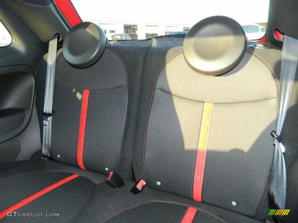 Abarth Nero/Nero (Black/Black) Interior 2013 Fiat 500 Abarth Photo #74370874