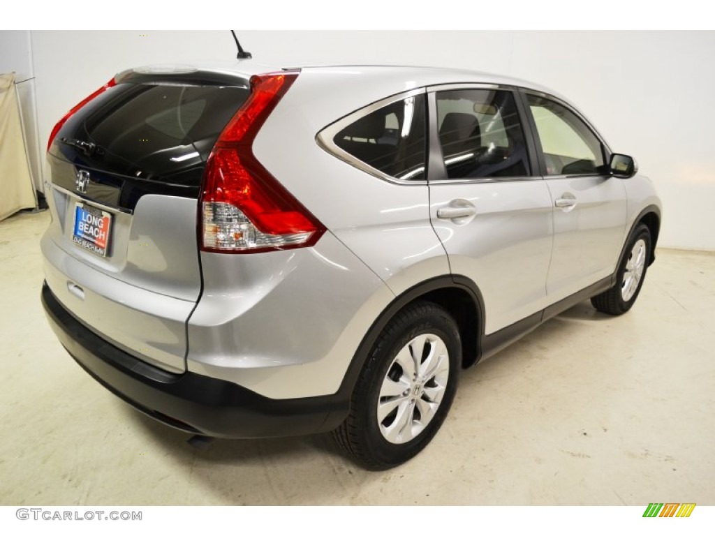 2012 CR-V EX - Alabaster Silver Metallic / Black photo #5