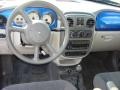 Taupe/Pearl Beige 2005 Chrysler PT Cruiser Touring Dashboard