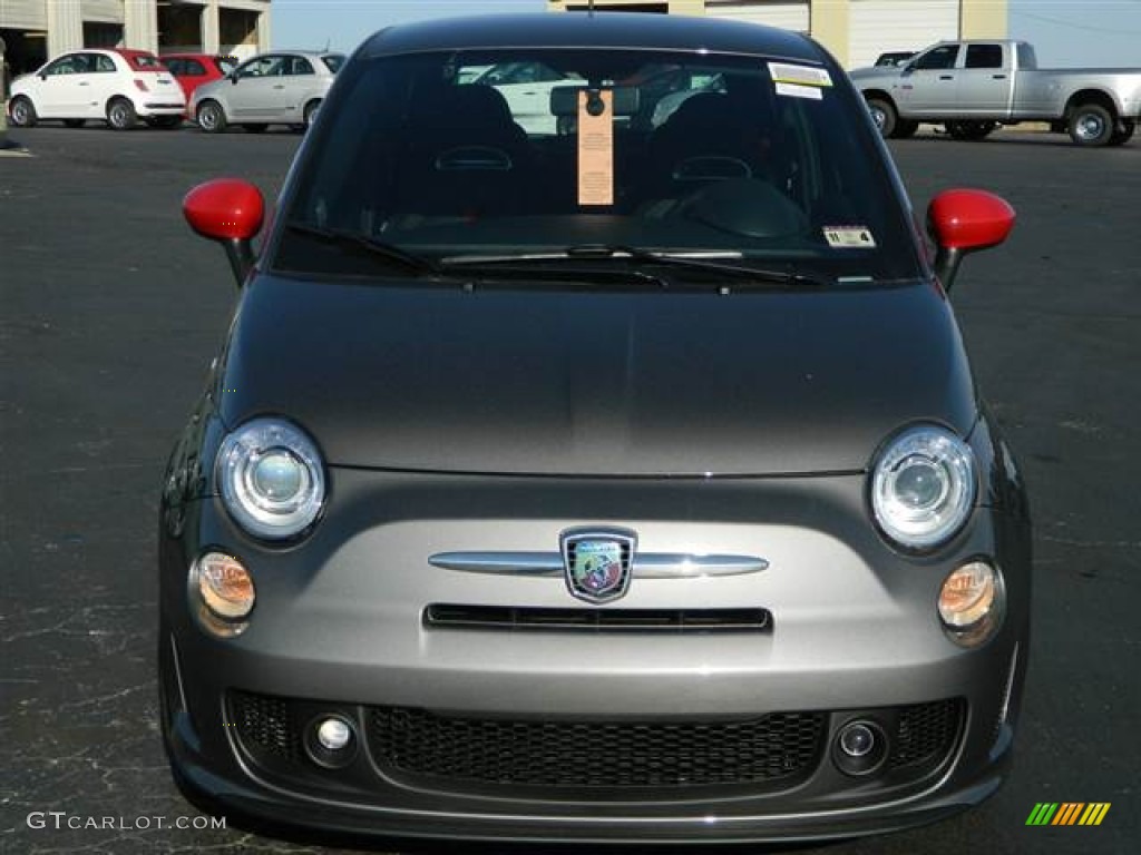 Grigio (Gray) 2013 Fiat 500 Abarth Exterior Photo #74370994