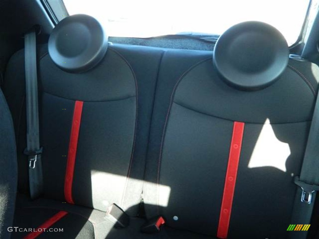 2013 Fiat 500 Abarth Rear Seat Photo #74371080