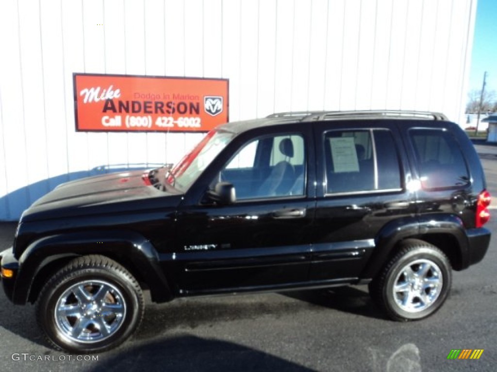 Black Clearcoat Jeep Liberty