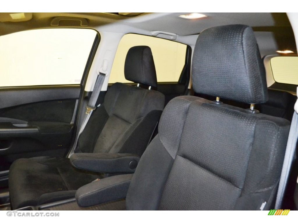 2012 CR-V EX - Alabaster Silver Metallic / Black photo #12