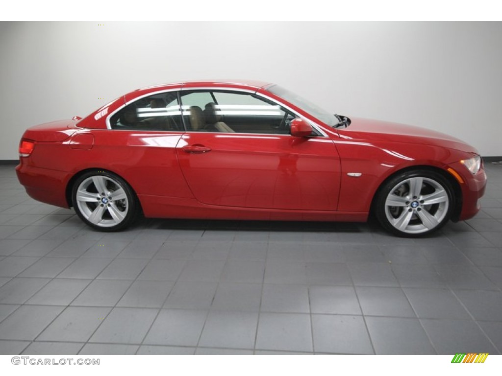 2010 3 Series 335i Convertible - Crimson Red / Black photo #7