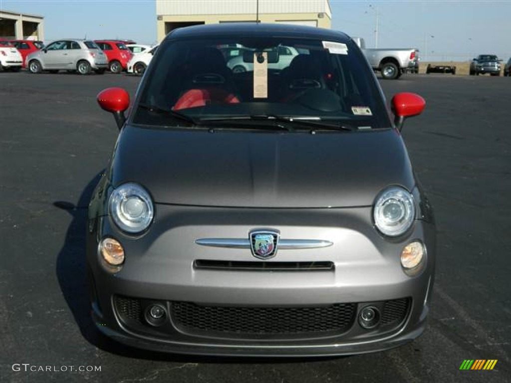 Grigio (Gray) 2013 Fiat 500 Abarth Exterior Photo #74371384