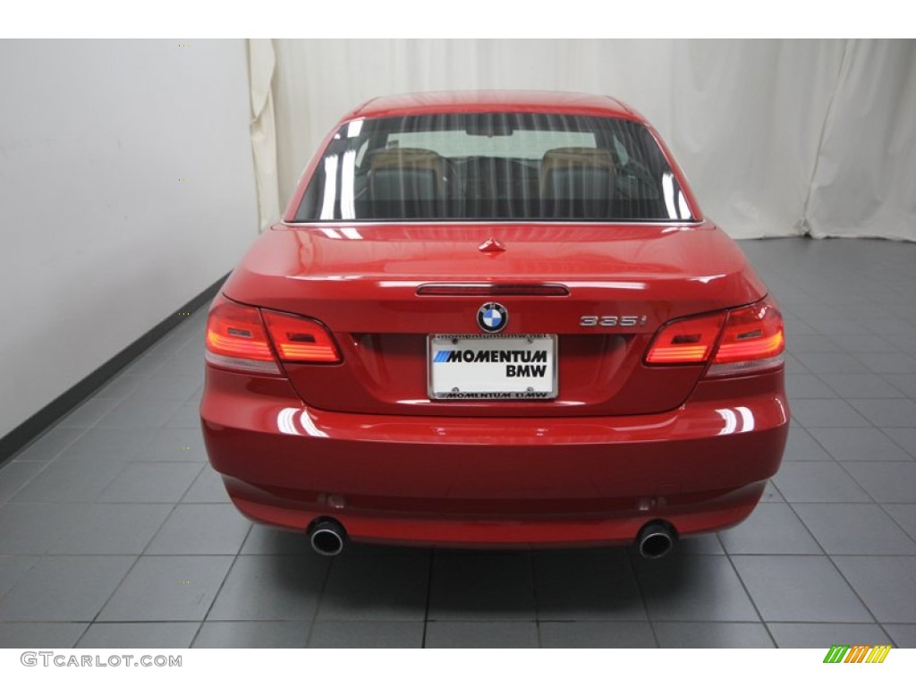 2010 3 Series 335i Convertible - Crimson Red / Black photo #12