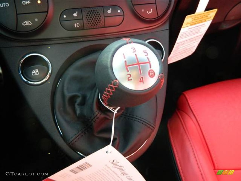 2013 Fiat 500 Abarth 5 Speed Manual Transmission Photo #74371495