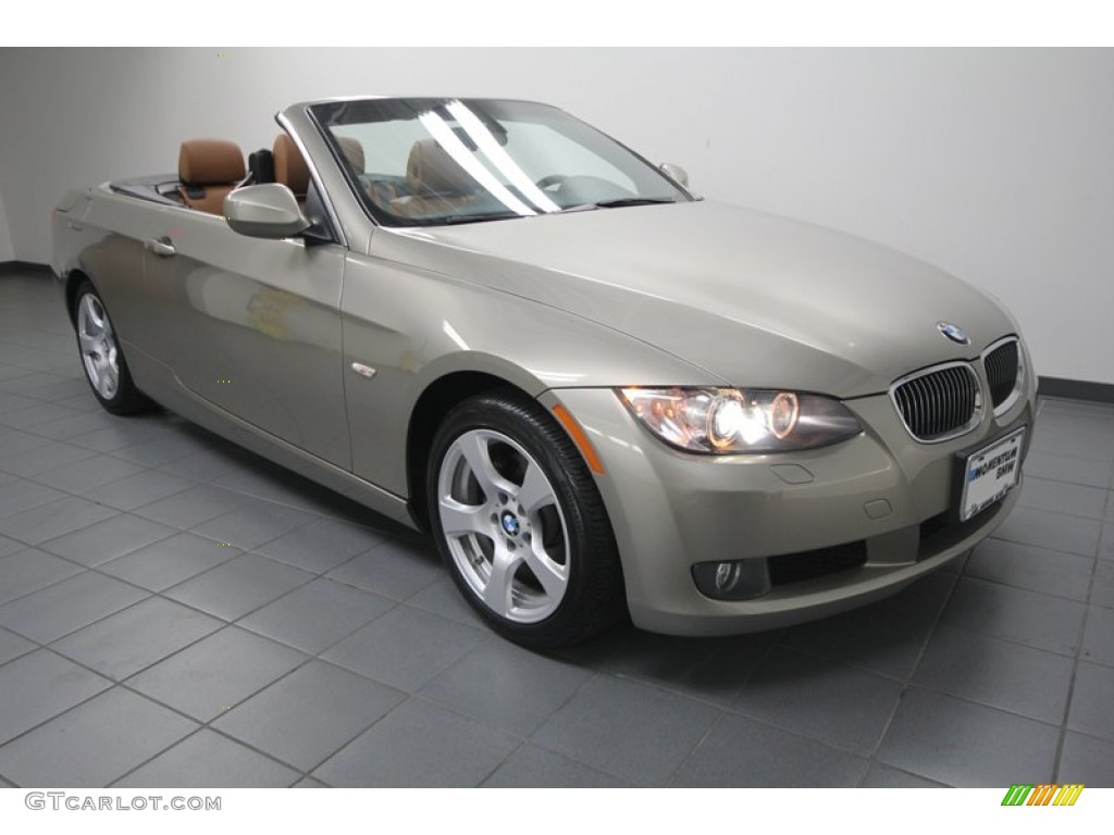 2010 3 Series 328i Convertible - Platinum Bronze Metallic / Black photo #1