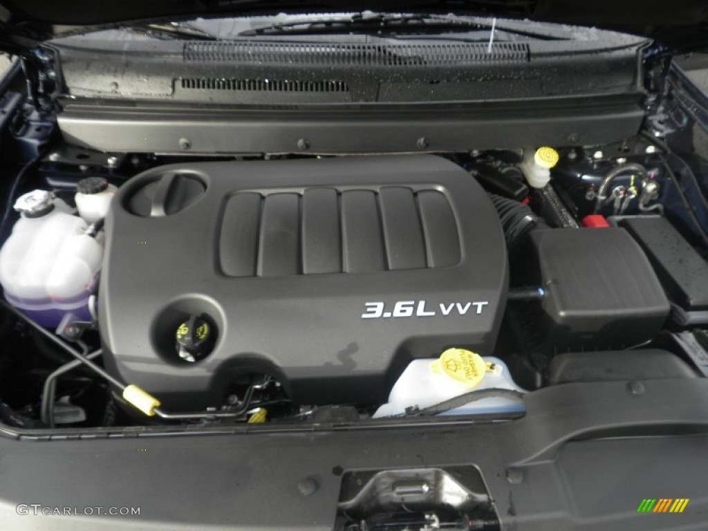 2013 Dodge Journey Crew 3.6 Liter DOHC 24-Valve VVT Pentastar V6 Engine Photo #74372035